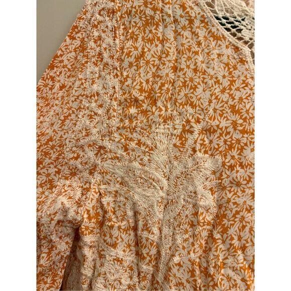 Solitaire boho embroidered blouse S - Picture 7 of 7